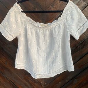 Off the shoulder Lace Top